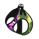 Matériaux de haute qualité : fabriqué à partir de tissu sergé de qualité supérieure et de maille à trois couches (100 % polyester), ce harnais garantit que votre animal de compagnie reste au frais et à l'aise pendant les promenades et les jeux.