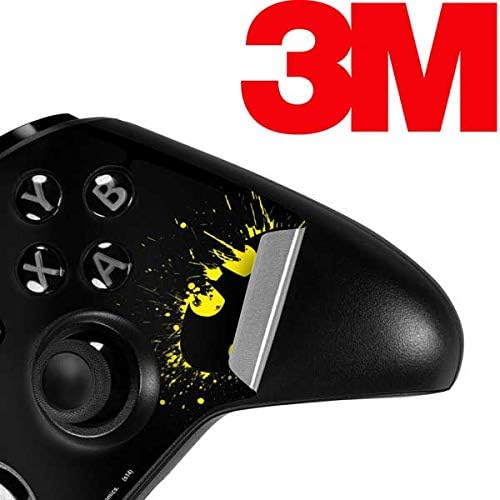 Skinit Decal Gaming Skin Compatible with Xbox One Elite Controller - Officially Licensed Warner Bros Batman Logo Yellow Splash Design