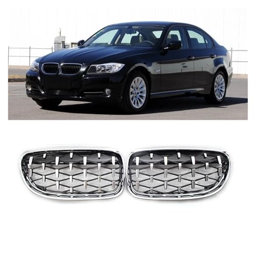 Rejilla de parachoques delantero estilo Diamond para BMW E90 E91 2009-2012 2