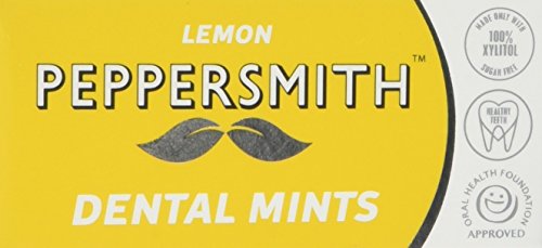 Peppersmith Sicilian Lemon and Fine English Peppermint Fresh Mints 15 g (Pack of 6)