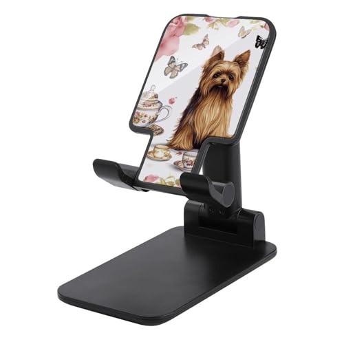 Support de téléphone portable réglable Yorkshire Terrier universel antichoc pour tablettes avion