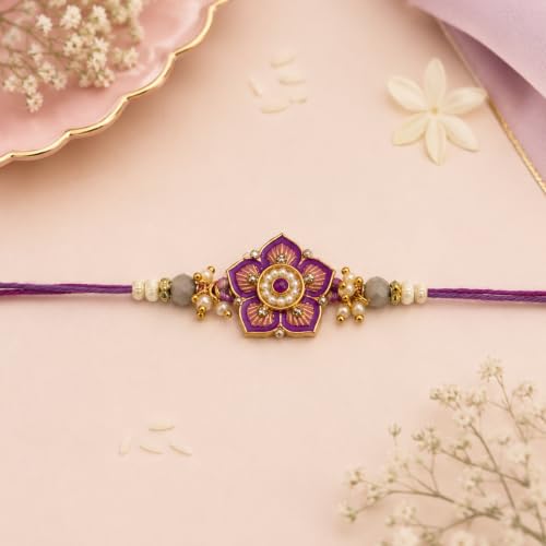 Image of The Purple Tree Rakhi for Brother - Rakshabandhan Gift for Bhai