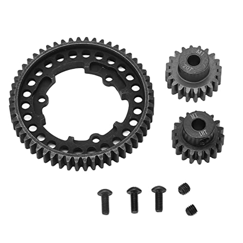 Engrenages traxxas pièces de rechange 54T et pignons 18T 20T pour voiture radiocommandée XO 1