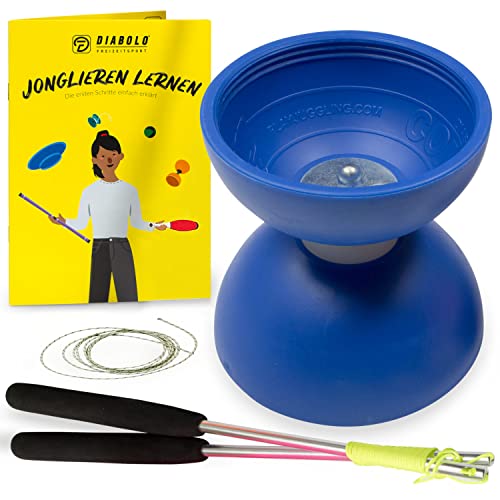 Diabolo-Set für Kinder Anfänger mit Comet Diabolo und Henrys Ersatzschnur...