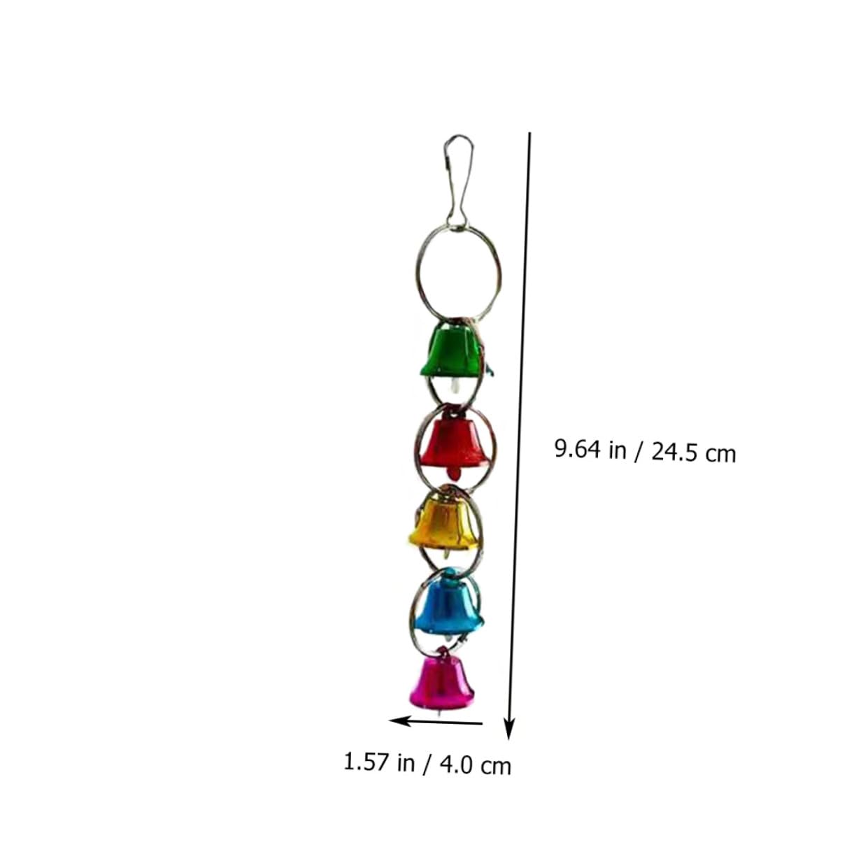 KOMBIUDA 5 Pièces Lot Jouets à Mâcher pour Perroquets Jouets Oiseaux Colorés Sécurisés et Naturels pour Cage Petits Oiseaux