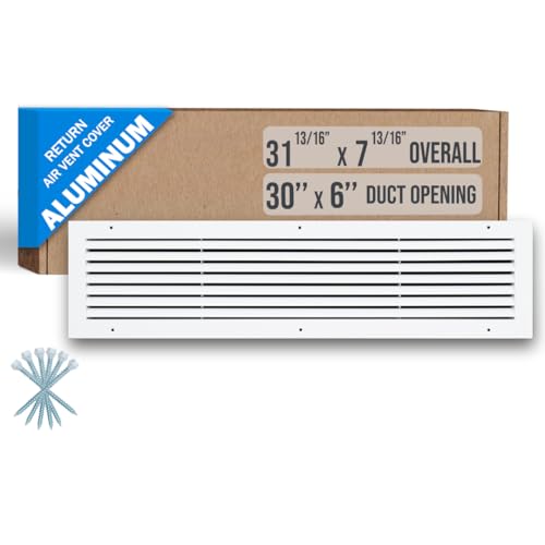 Handua Aluminum 30x6 Return Air Grille