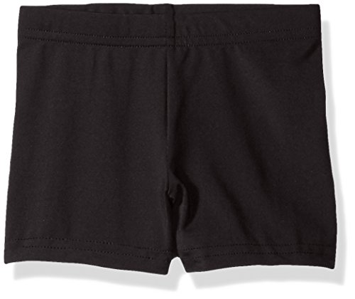 Soffe Girls' Big Dri Cheer Boy Short, Black, Medium