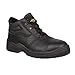 Price comparison product image Iron Mountain Unisex Workwear Steel Toecap & Midsole S3 SRC Leather Safety Ankle Boot, Black, UK 10 / EU 44