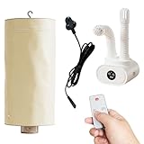 Liwankaqi Wäschetrockner Elektrisch Tragbarer, 600W Tragbarer Mini- Wärmepumpentrockner 3-in-1 Mehrfunktionsdesign, Warmlufttrockner Klein für Kleidung,Schuhe,Apartment, Zuhause, Reisen