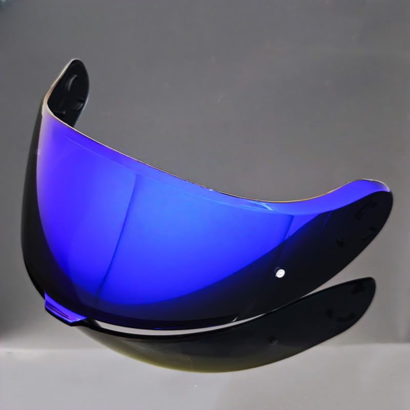 Visière de casque moto III pour Shoei CNS-3C balade été bleu