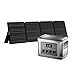ALLPOWERS R1500 LITE Powerstation mit Solarpanel 200W, 1056Wh LiFePO4 Akku, Vollständige Aufladung in 1 Std, 1600W (3200W Spitze) Solargenerator, 15ms USV für Notstromversorgung Stromausfälle Camping
