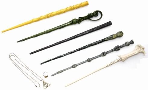 Amazon ハリーポッター 魔法の杖 ハリー以外の６人のキャラクター ６本セット 杖 グッズ 魔法の杖 コスプレ おもちゃ おもちゃ