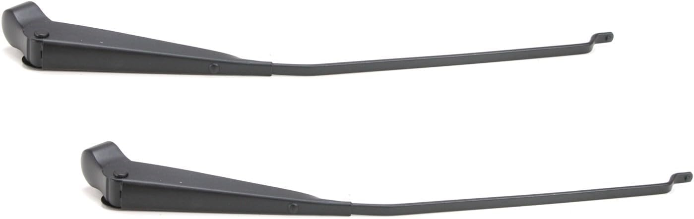 Replacement Windshield Wiper Arms Set (Front Driver and Passenger) Fits Jeep CJ5 CJ7 CJ6 4-Cyl 2.2L/2.5L GAS