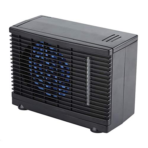 Portable ac for Cars and Trucks, Portable Air Conditioner 12V Car Fans for Car Home Office Fan Evaporative Water Cooler, Black - Image 3