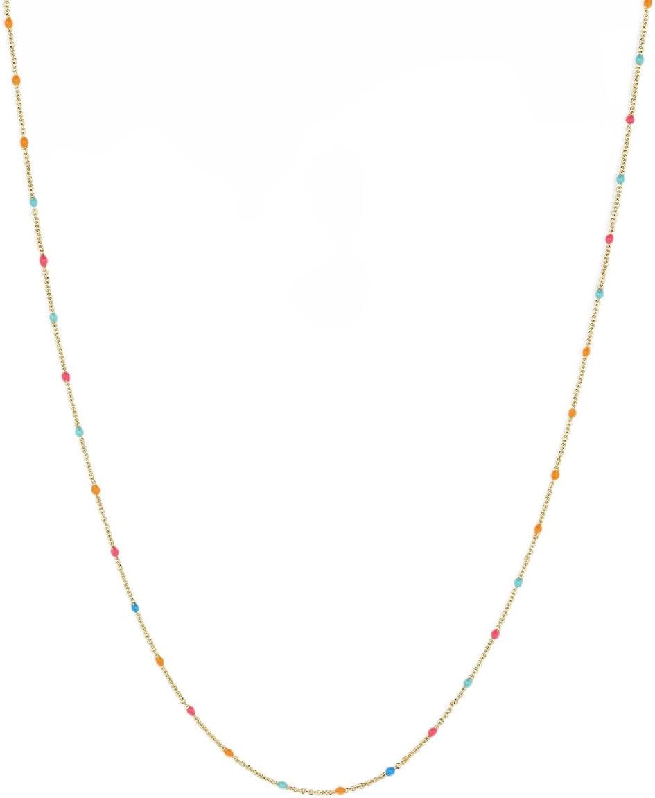 gorjana - Short Capri Necklace - Everyday Wear - Elegant Design - Crafted with precision for a timeless look - Adjustable Length, Lightweight Comfort, Versatile Style