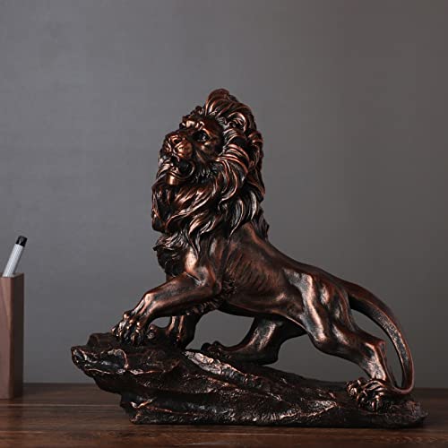 Statue lion objet décoration maison à offrir pour une crémaillère originale - 6