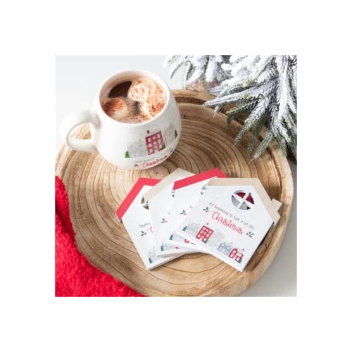 Coaster Set, White - Image 3
