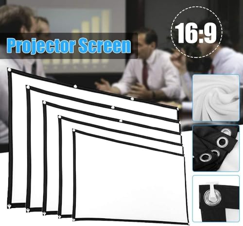 Pantalla para proyector portátil 84 pulgadas miniatura 4