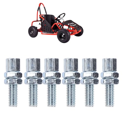M6 Hohlschrauben -Kit Hohe Härte Stahllegierung Set für Motorrad ATV Go Kart