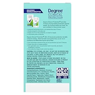Degree Clinical Protection Antiperspirant Stick for sweat protection Stress Control antibacterial odour protection 48 g