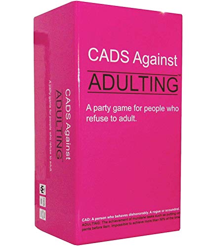CADS Against ADULTING. Party Card Game for Game Night 500 Cards