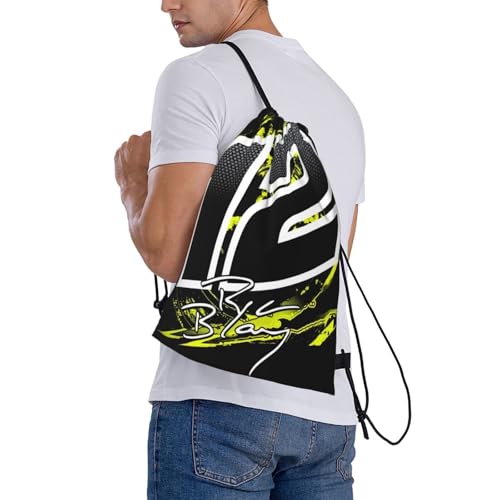 Ryan Blaney 12 Drawstring Backpack Bag Large Gym String Sack Sport Sackpack Tote Packet for Shopping Yoga4