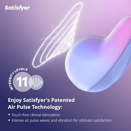 Satisfyer Pixie Dust（サティスファイヤー ピクシーダスト） グラデーションが美しい吸引バイブ クリトリス 吸引 吸うやつ 女性用 朝焼け 多層シリコン 柔軟でなめらかな感触 11段階の吸引レベル 12種類の振動モード 雲モチーフ 大人のおもちゃ ラブグッズ - 画像2