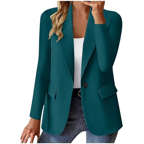 Blazers for Women Business Casual Open Front Blazers Office Work Lightweight Coats Work Suit Spring Fall Blazer - Main Image