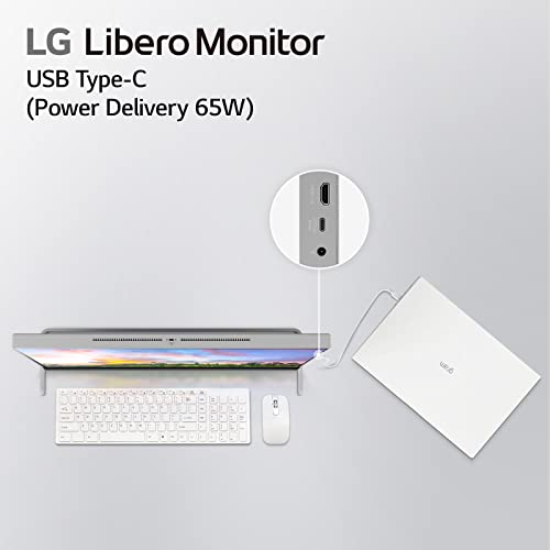 Image of LG 27MQ70QC-S.AUS 27 inch QHD IPS HDR 10 Libero Monitor with Detachable Full HD Webcam