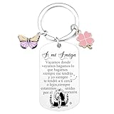 XQXQXZ Llaveros Amiga Regalos Amigas Originales Regalos De Reyes Regalo Amiga Cumpleaños Regalos Para Amigas Especiales Regalo Cumpleaños Amiga Amigo Invisible Navidad (2)