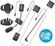 INTERPHONE LINK HD - Doppelsprechanlage für Motorradhelm, Stereo-Headset, hohe Wiedergabetreue 40 mm, Pilotengebrauch, Abstand 300 m, Autonomie 20 Stunden, GPS, TFT, wasserdicht IPX67