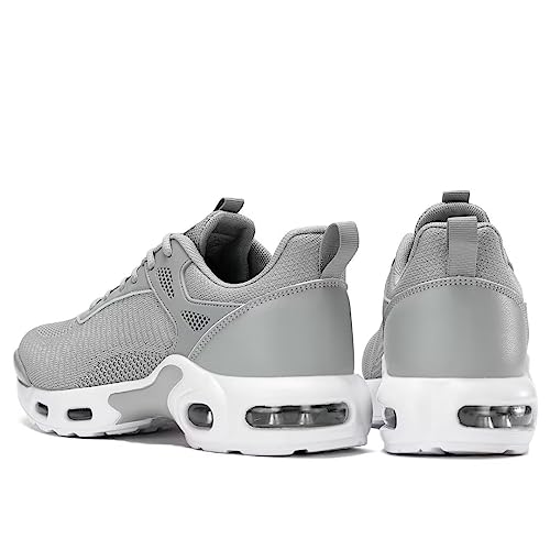 Image of Kapsen Men's Air Running Shoes Lightweight Breathable Walking Shoes Non Slip Fashion Sneakers Mesh Workout Casual Sports Shoes