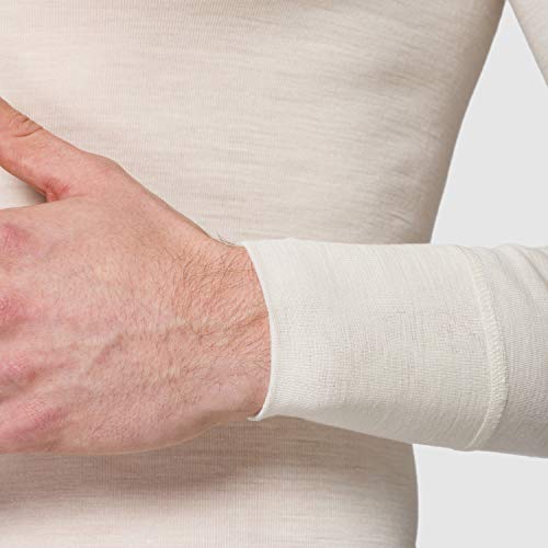 Hanro Men's Woolen Silk Long Sleeve Shirt3