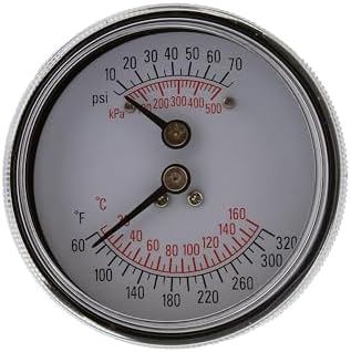 Jones Stephens J40575 2-7/8" 75 PSI Dual Scale Boiler Gauge - N/A