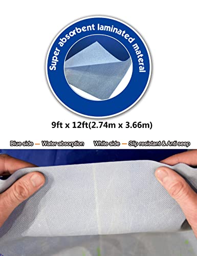 ROLLINGDOG 9 x 12 Ft Paint Drop Cloth (2 Pack) miniatura 2