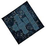 Cette nappe autel est utilisée comme tapisserie astrologique pour les chambres de filles ou comme nappe pour les chambres de trois chambres, sorcières, décorations indiennes et tables carrées