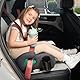 KikkaBoo i-Pop Kindersitzerhöhung Auto Kinder, i-Size, Isofix, 22-36 kg, Gruppe 3, 7-12 Jahre, Autositz Sitzerhöhung, Schwarz