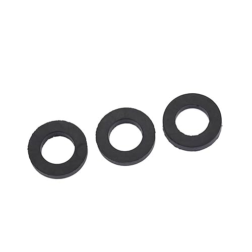 Miniatura 4 de Lavadora, 12 piezas de arandela de goma o arandela de goma de repuesto de tubería de agua, arandelas planas (12)