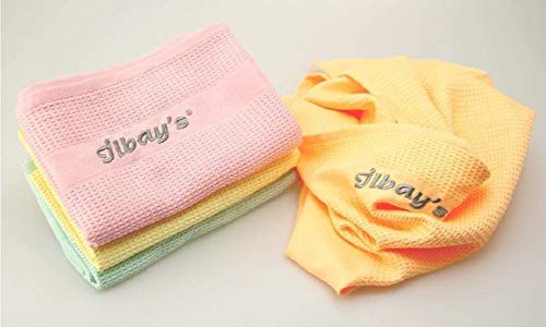 Preisvergleich Produktbild Ilbays 2er Mini-Pack - Mikrofaser Reinigungstücher - Autotücher - streifenfreies putzen