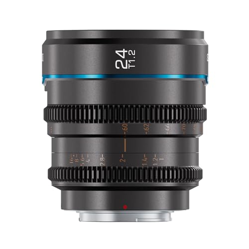 SIRUI Night Walker 24mm T1.2 VlY a}jAtH[JXY (MS24E-G, E}Eg, ^O[)