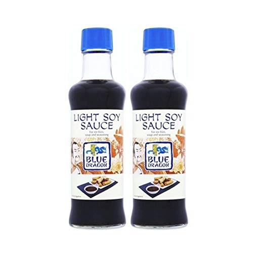 Blue Dragon Light Soy Sauce 150 ml (Pack of 2)