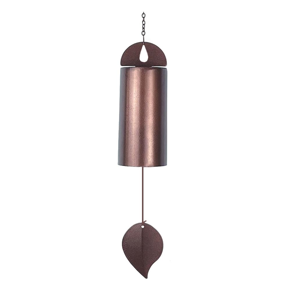 UDSKNV[KSL Wind Chime Cylinder-Deep Resonant Quiet Bell-Outdoor Commemorative Bell, Deep Tone, for Garden Courtyard Decoration