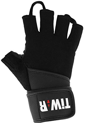 Guantes de Fitness con Palma Adherente de Alta Resistencia y Cierre de Muñequera Firme