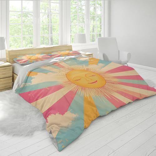 Housse de couette colorée bohème pour illuminer la chambre bébé