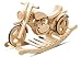 Produktbild Schaukel-Motorrad Holzmotorrad Schaukelspielzeug Schaukel-Pferd Massivholz Garten Spielzeug Kinderspielzeug | Kinder 3-6 Jahre Alt Sprint