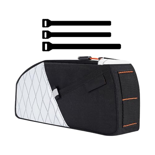 Generisch Bolsa de bicicleta de montaña | Bolsa impermeable para cuadro de bicicleta | Bolsa de bicicleta para bicicleta de carreras, fitness, camping, deporte, sendero, aventura, entrenamiento de