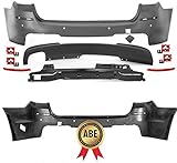 1x Sport Stoßstange hinten passend für BMW 5er F11 Touring ab Baujahr 2010-2017 + ABE*+ Einbauanleitung