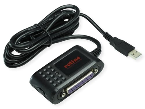ROLINE Convertisseur USB/Parallèle + Série