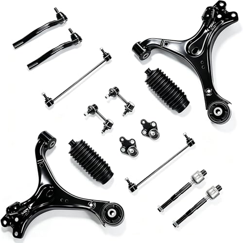 Kit suspension avant 12 pièces Honda Civic 2012-2015 avec bras de commande et biellette MS601100