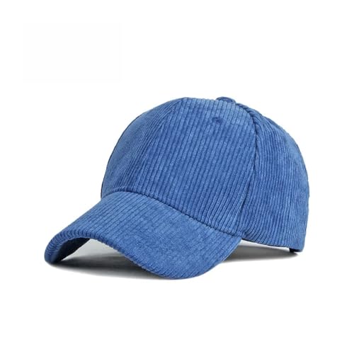 Gorra de béisbol de pana cálida para proteger del frío otoñal